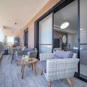 Bat Galim Full Sea View Balcony By Sea N' Rent Apartment Haifa